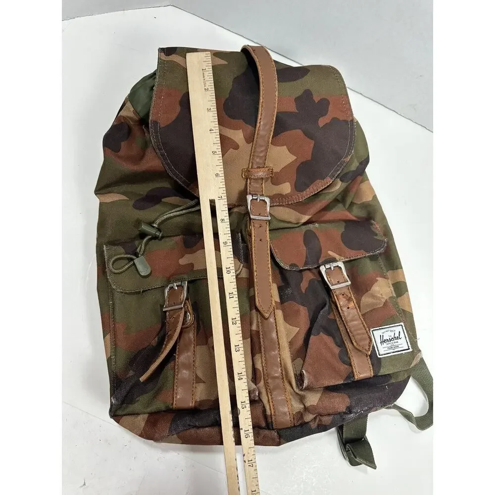 HERSCHEL SUPPLY CO DAWSON‎ Unisex CAMO Backpack 20.5L Camouflage Brown Green